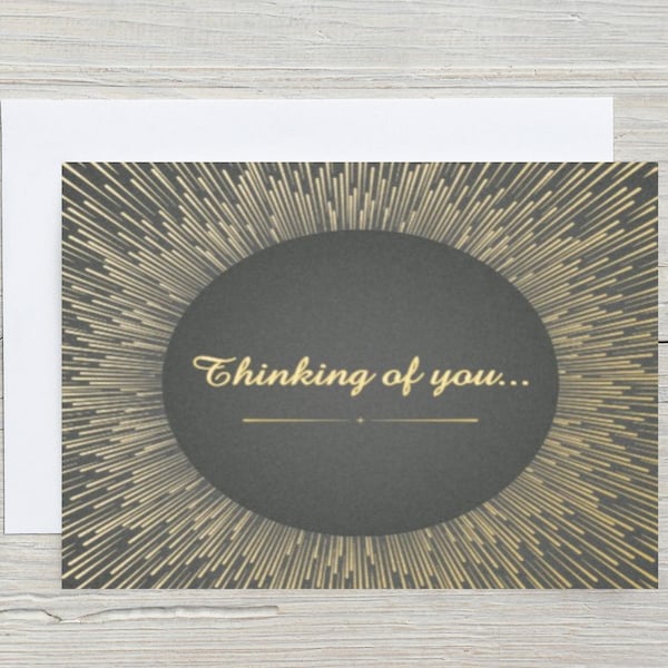 Rude Breakup Card: Thinking of You... But Fuck You