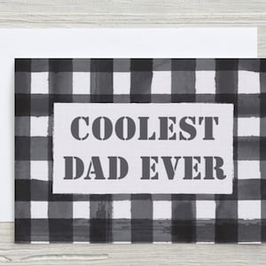 Cartão de Dia dos Pais para o Papai, Cartão de Aniversário para o Melhor Pai, Cartão de Feliz Aniversário para o Pai Legal, Cartão de Feliz Dia dos Pais para o Papai. O Pai Mais Legal de Todos
