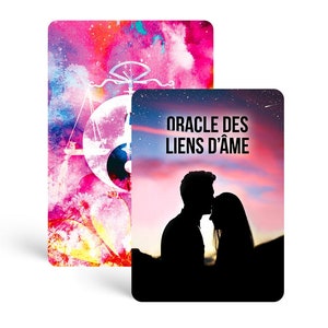 Pack Links - Artarot of Twin Flames, juego de 78 cartas + 5 cartas explicativas del curso FJ, y Oracle of Soul Links, juego de 77 cartas