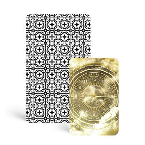 Pack Essentiel - Oracle Ombre et Lumière, jeu de 78 cartes pour tirages sur l'actualité, et Petit Oracle du Temps, 60 cartes de datation