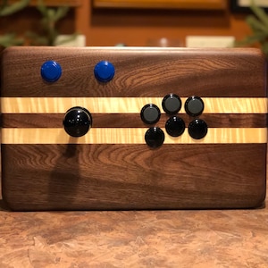 Arcade Fightstick Controller for Sega Genesis/Megadrive and Analogue Mega Sg