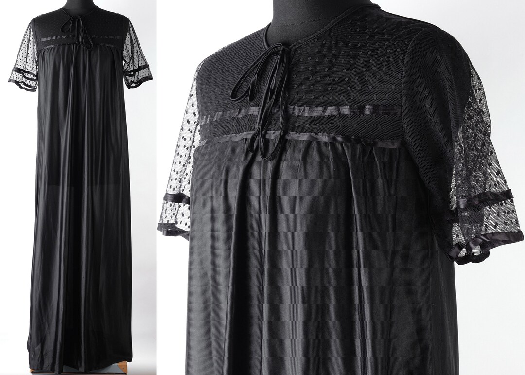 90s-nightgown-lingerie-vintage-black-nightgown-babydoll-etsy