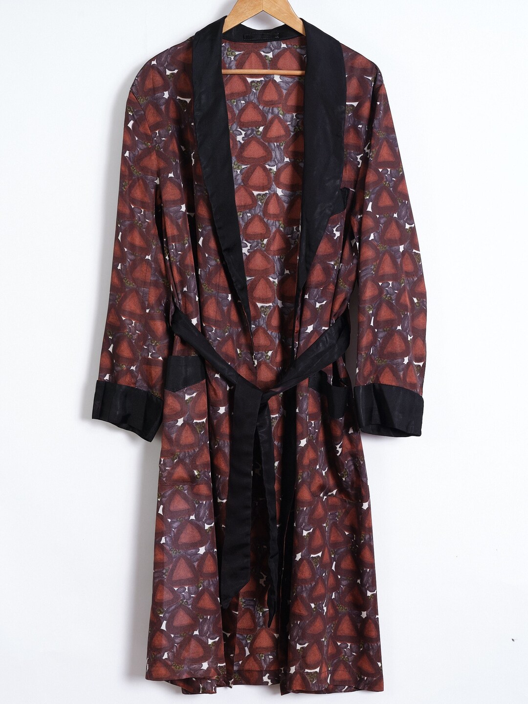 70s Men's Robe Vintage Men's Dressing Gown Space Age Etsy