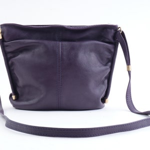 Trippy mini-portemonnee uit de jaren 80. Vintage Swinging Sixties kleine schoudertas. Maat S
