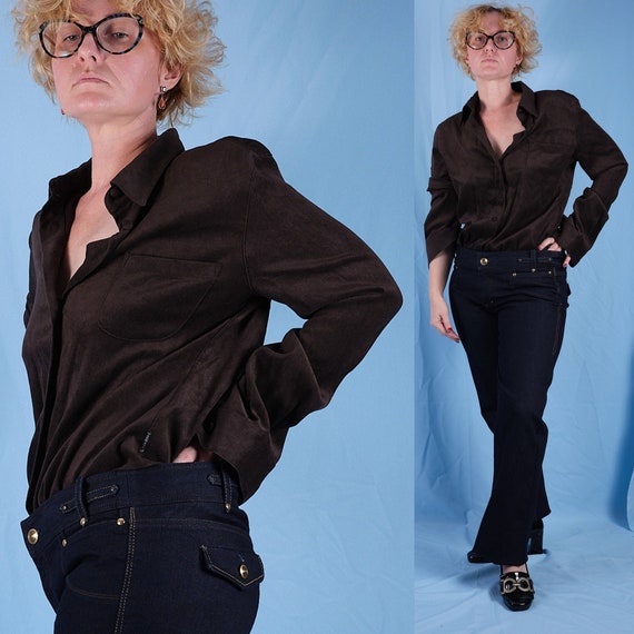 Armani Jeans Velour Vintage Women's Velour -