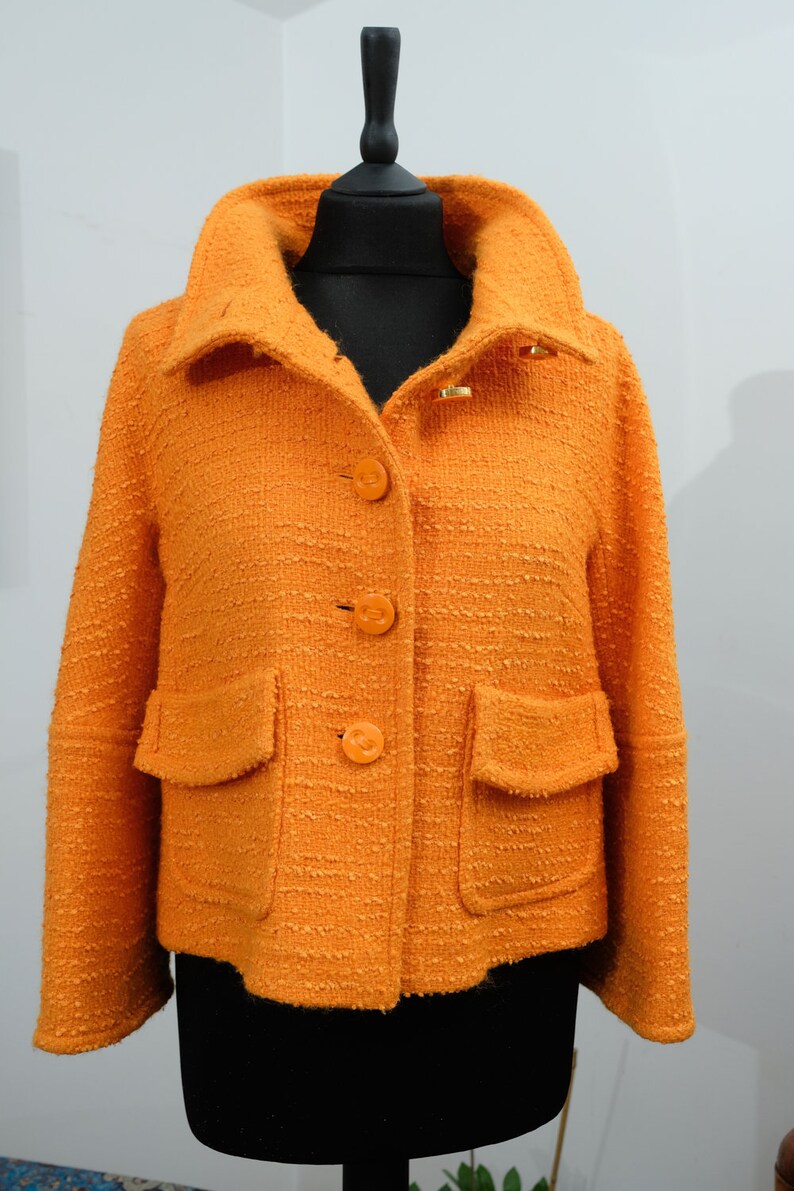 60er Jahre ESCADA Damen Blazer / Jacke. Vintage Chanel