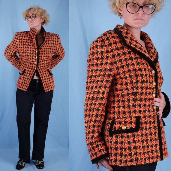 90s ESCADA blazer. Vintage 90s blazer / jacket. Vi