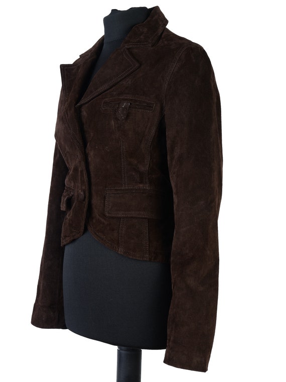 Brown Suede Short Jacket B0020