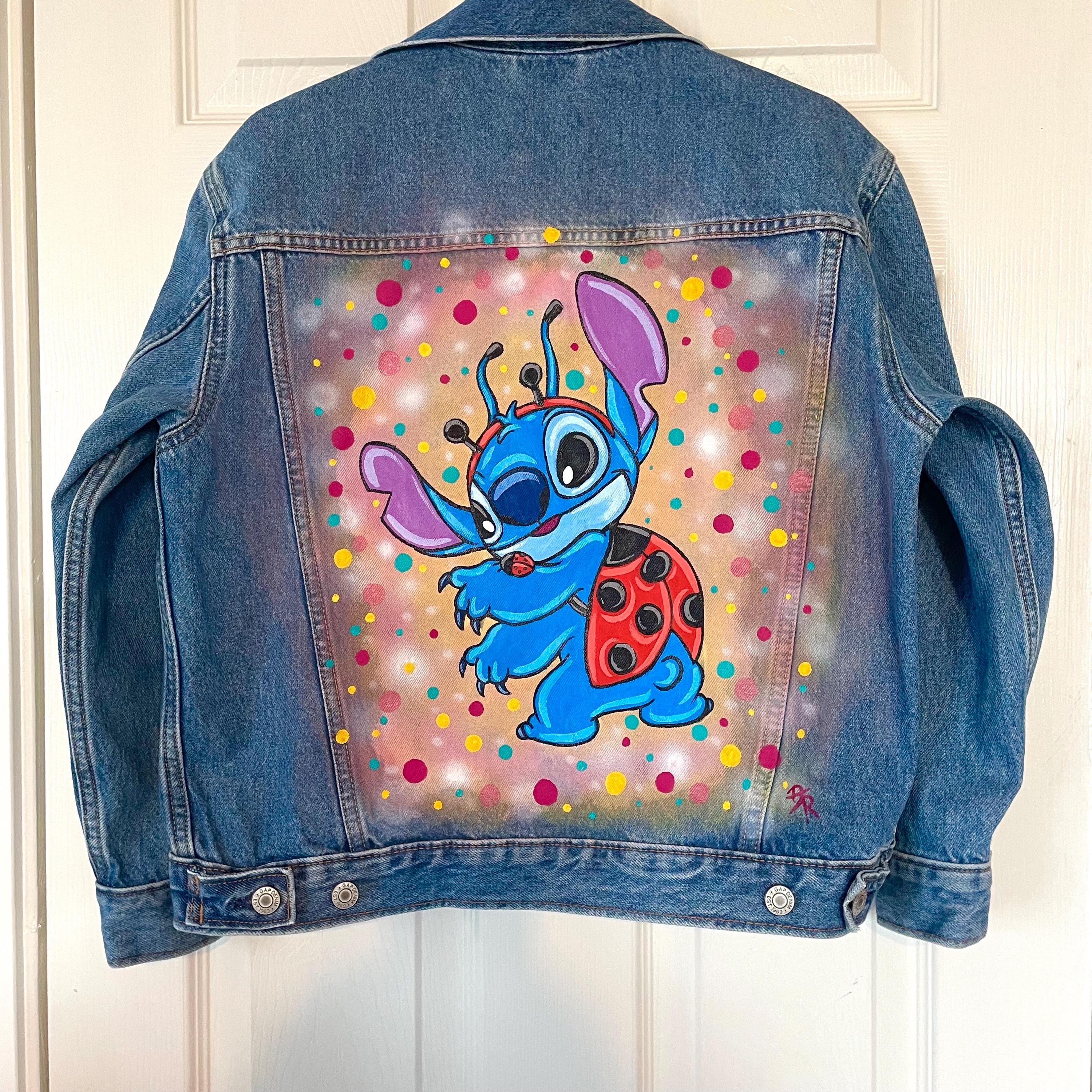 STITCHSHOW】Lee Denim Jacket Hand Painted