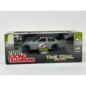 Nascar Racing Champions Time Trial 2000 1:24 Scale Diecast Stock Car #6 Man Cave Decor