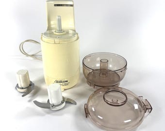 Sunbeam Oskar Food Processor 14081 Tested 500 Watts France Bowl 2 Blades Tested