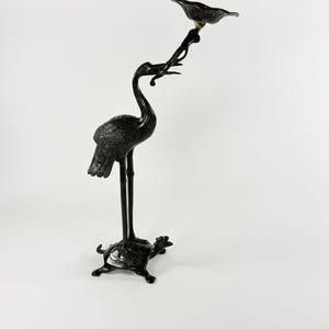 Crane on Turtle Sculpture - Etsy