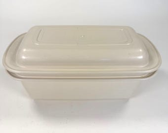 Vintage Tupperware Ultra 21 Loaf Pan Ovenware Dish Storage
