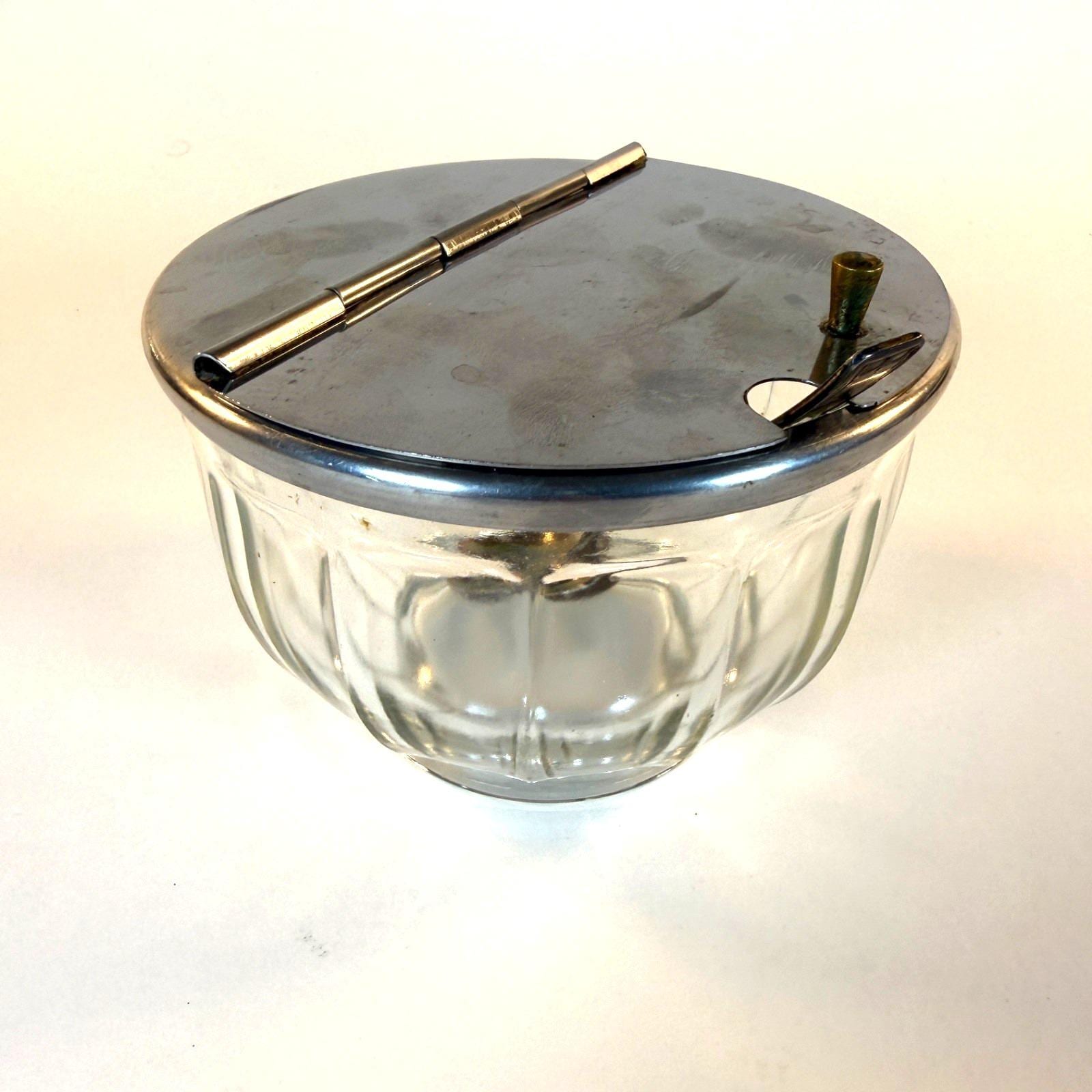 Vintage Fliptop Sugar Bowl - Etsy
