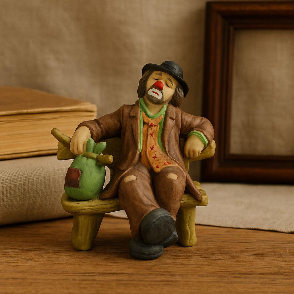 Emmett Kelly Jr. Collectible Clown Figurine/ Statue Limited