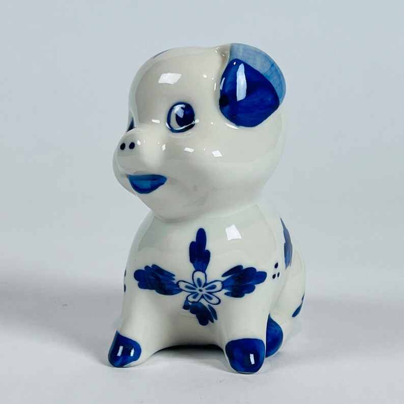 Delfts Hand Painted Windmills Porcelain 4 Cat Coin Bank - Etsy