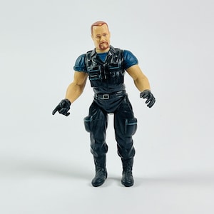 Jakks Pacific 1999 WWF Big Boss Man 6&quot; Titan Sports Wrestler Action Figure
