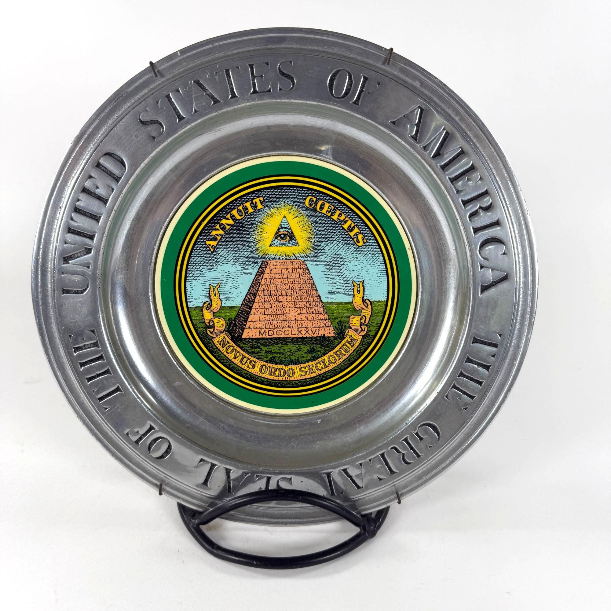 The Great Seal of the United States Plate - Etsy