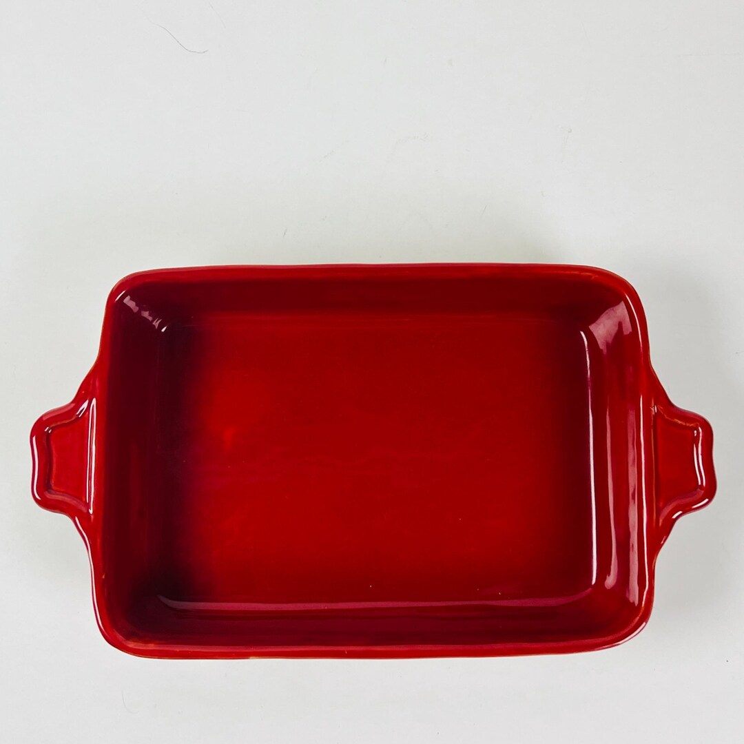 Emile Henry Red Casserole Dish 9x13 Stoneware Baking William Etsy