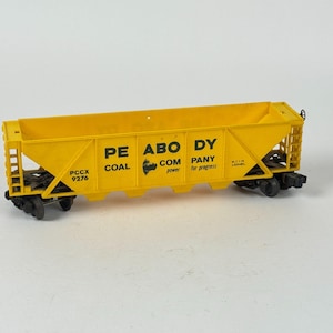Vintage Lionel Peabody Coal Hopper Car: O Scale Train PCCX 9276