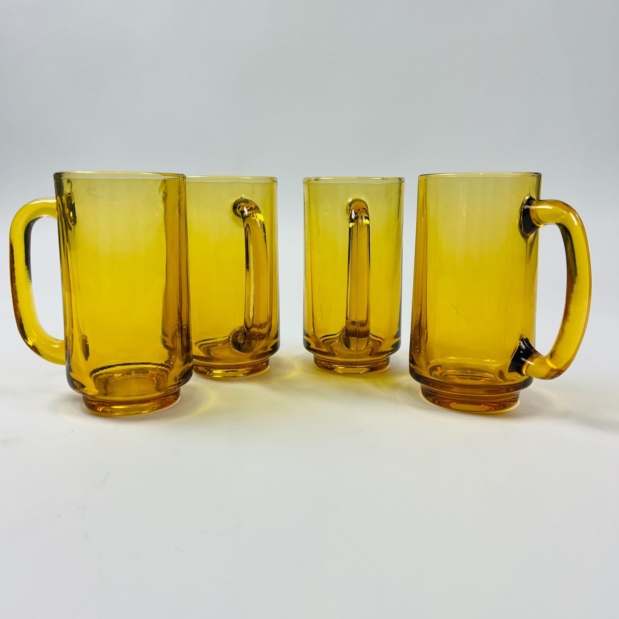 Amber Glass Mugs (pair) — Manual