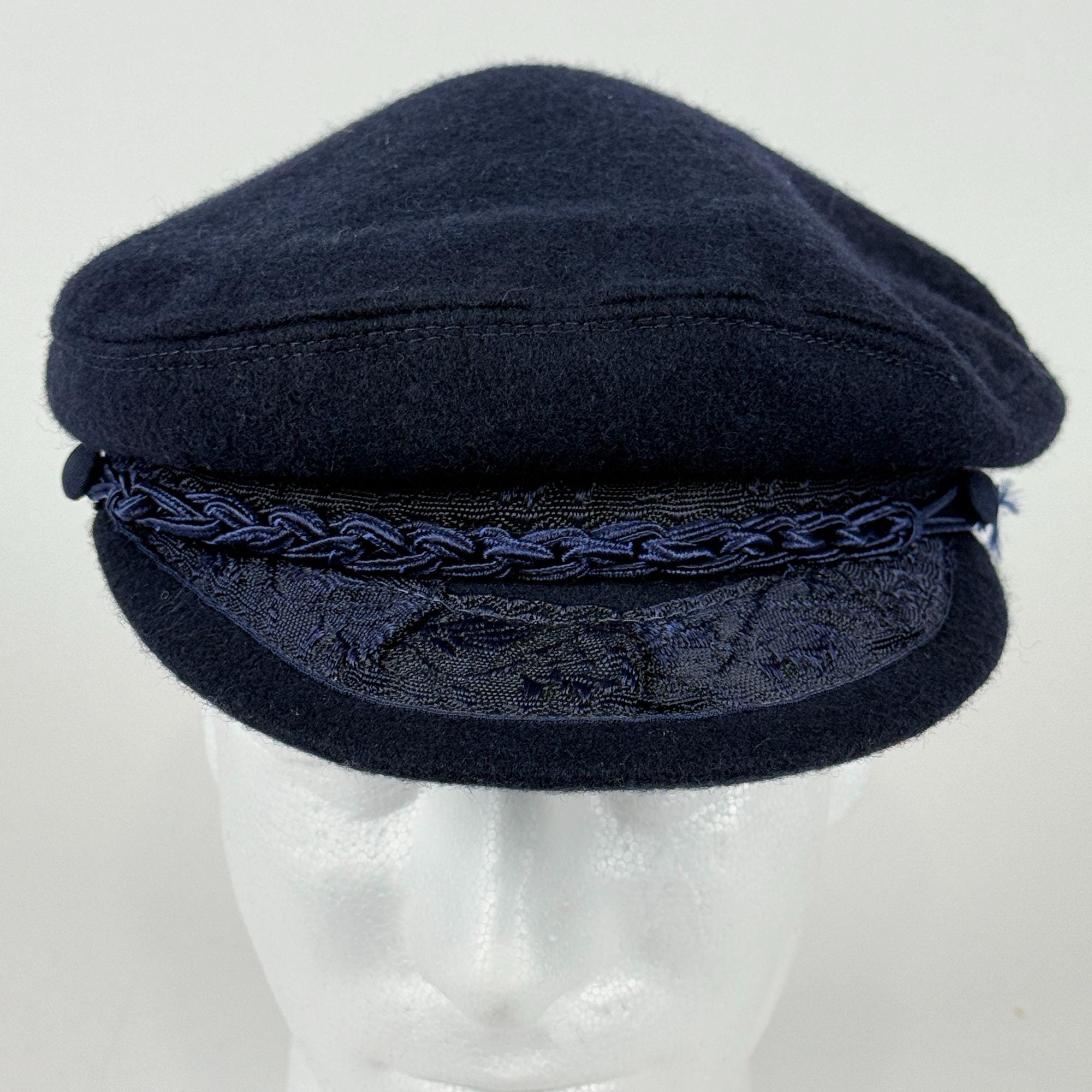 Aegean brand navy blue Greek fisherman\'s cap new with tags Aegean Authentic Greek Fisherman main image 4
