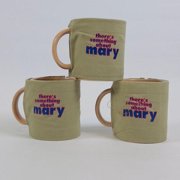 There's Something About Mary 1999 Movie Original Promotional Mugs Ben Stiller