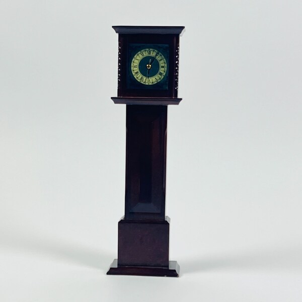 Tabletop Grandfather Clock Working Etsy