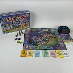 Vintage 2001 Disney Monopoly Collector’s Edition Board Game Complete Classic Disney family game Disney nostalgia toy Family game night