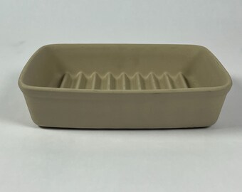 Pampered Chef Bread Loaf Pan Stoneware # 1417 Family Heritage for sale  online