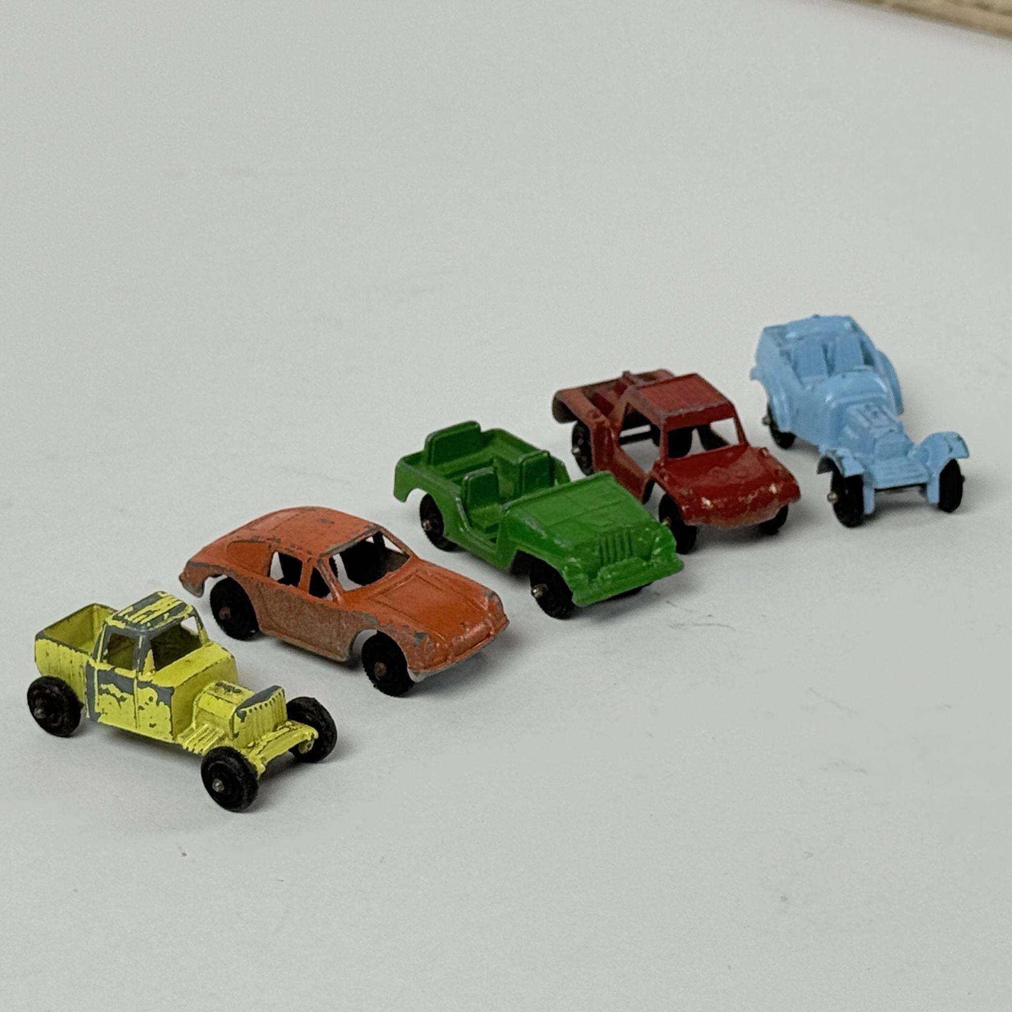 Tootsietoy Vintage 1970's Diecast Mini Cars Chipped Paint 2
