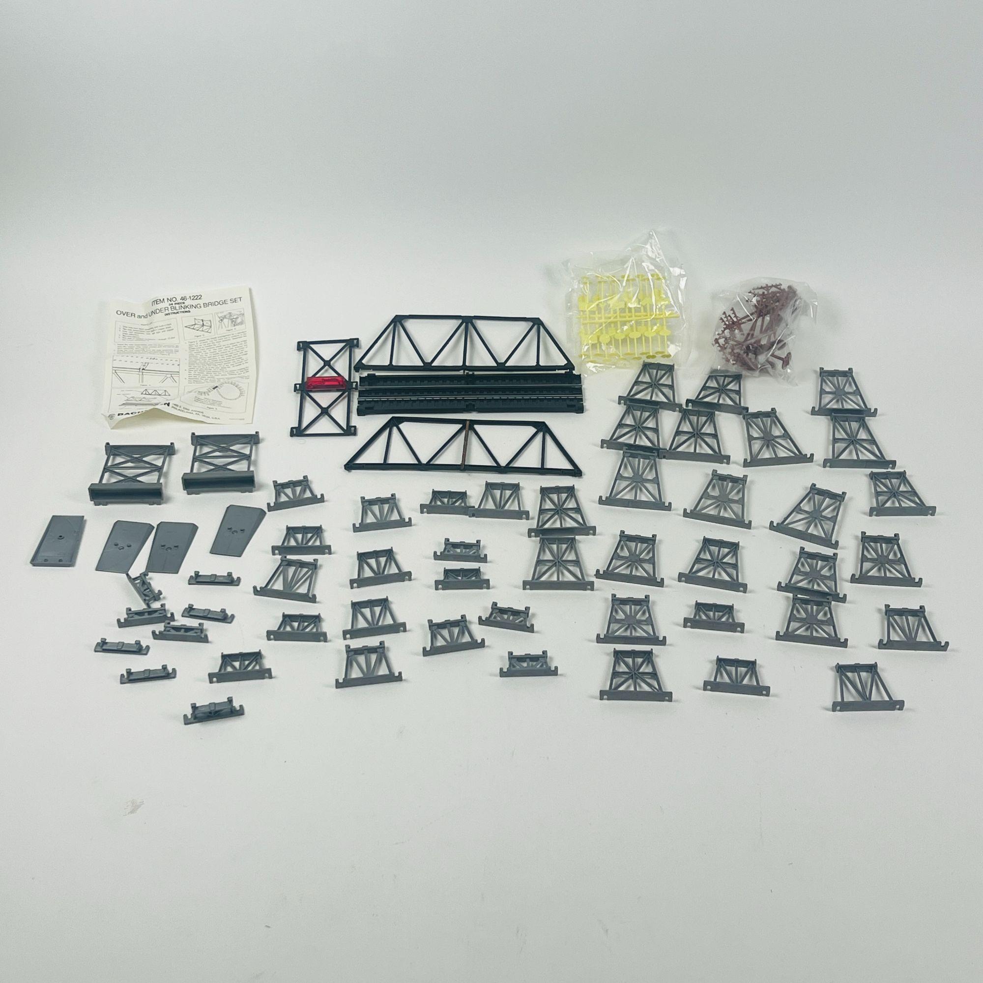 Bachmann Over & Under Blinking Bridge With 50 Bridge Supports - Etsy display picture 1