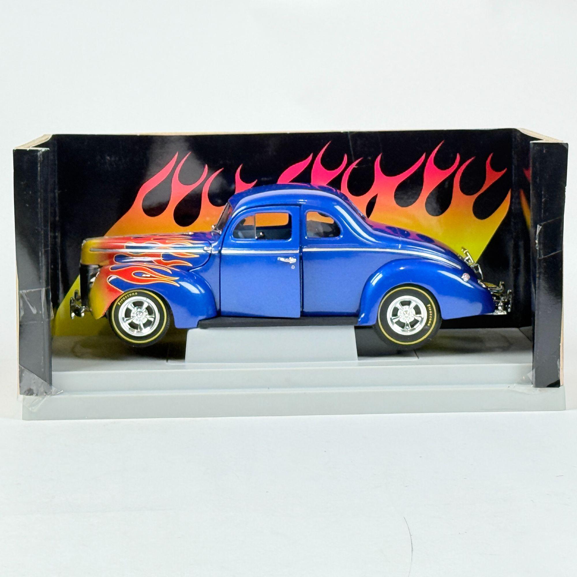 自動車 Ertl Collectibles 1940 Ford Street Rod 1940 Ford Coupe Ertl American Muscle 