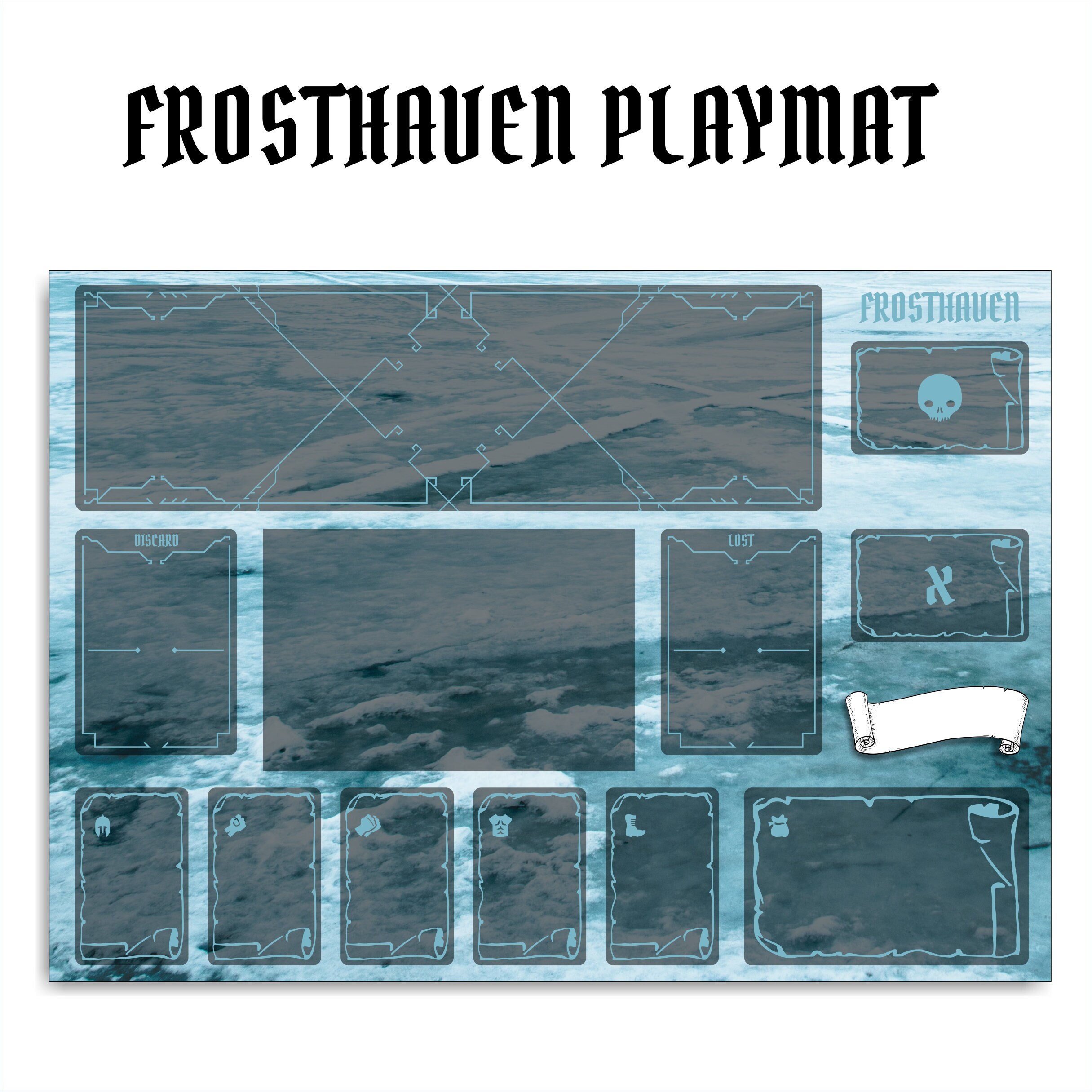 Frosthaven Playmat X4 Etsy