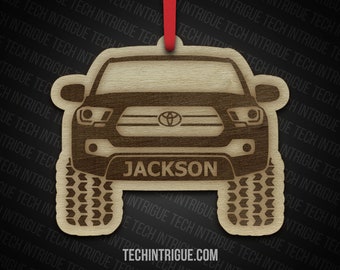 Toyota Tacoma Ornament- Tacoma Christmas Tree Decoration - Taco Ornament- Toyota Baubles- Tacoma Christmas Gift