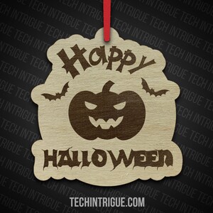 Happy Halloween Pumpkin Decoration