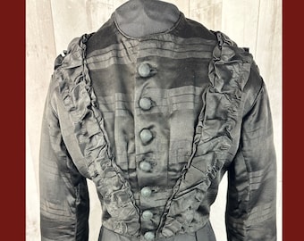 1900s Edwardian / Victorian Antique Corset Jacket-Jrs/Youth 1910s S/XS