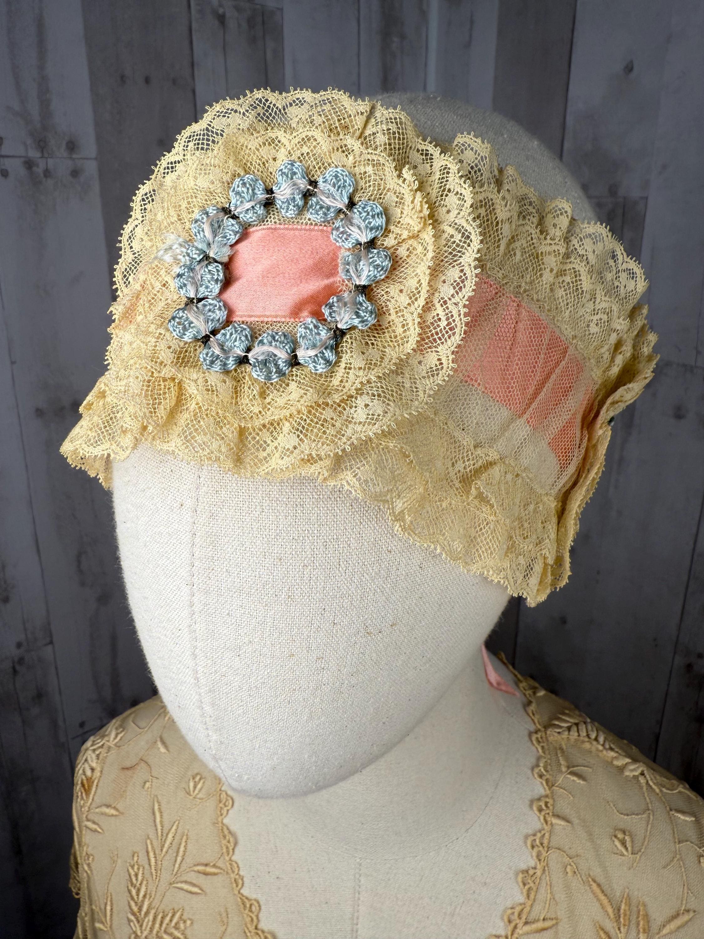 1920s Boudoir Cap - Etsy