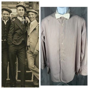 Antique Mens Shirt Front - Etsy