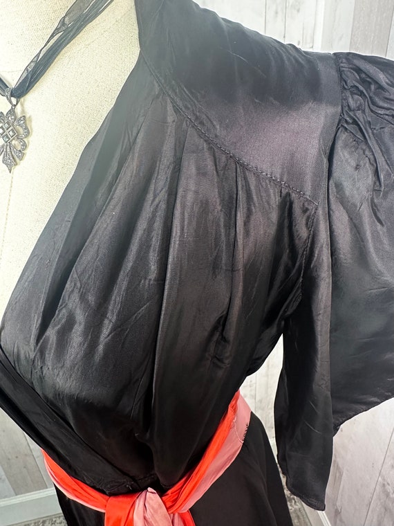 1950s Vintage Couture Motif Robe-Boléro B34  (R485) Marian Martin