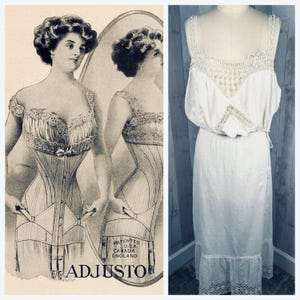 1900s Corset 1910s - Etsy