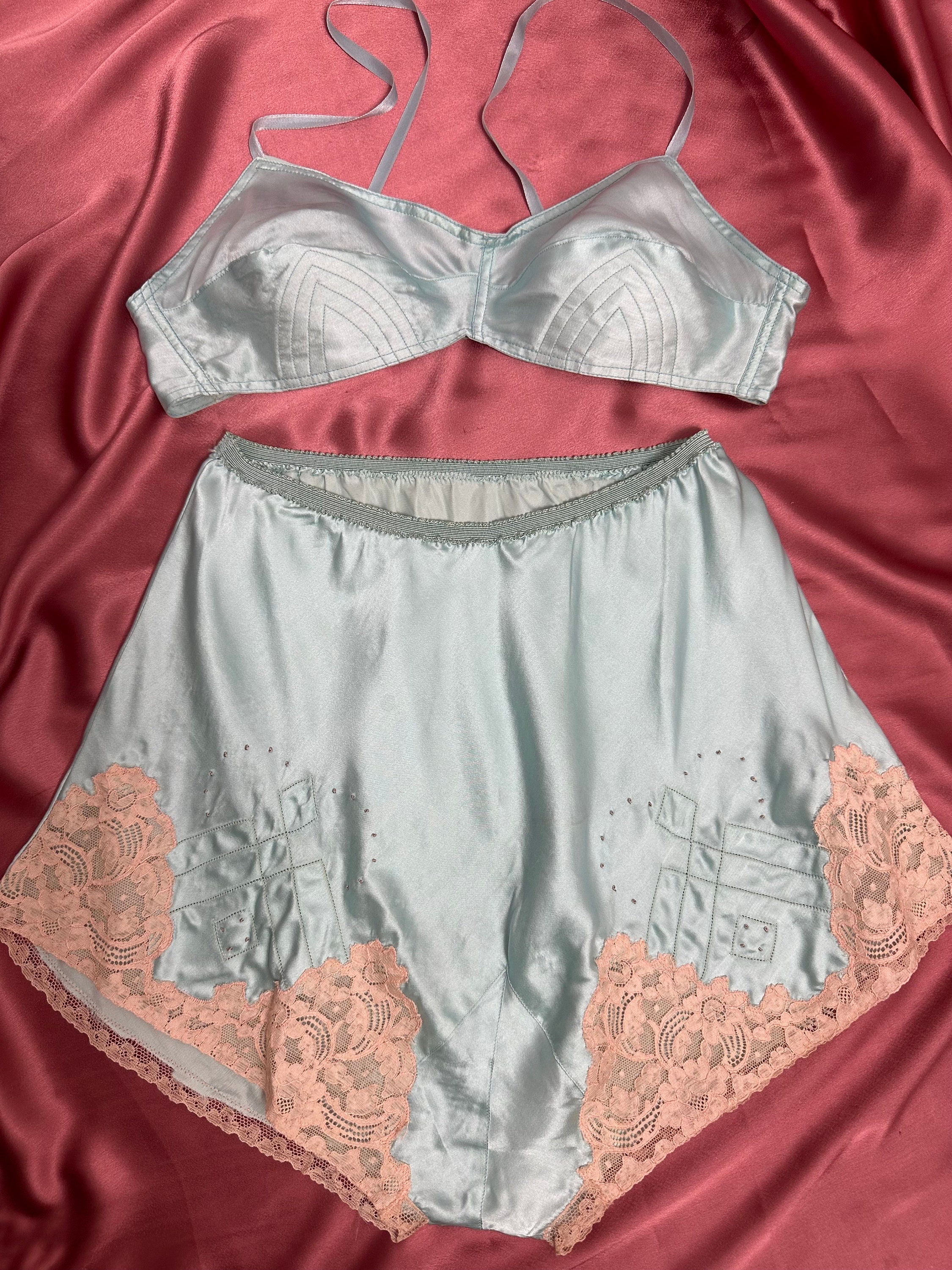 Pink 20s Lingerie - Etsy