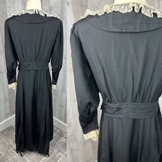 1910s True Edwardian Dress Antique Full Length Go… - image 2