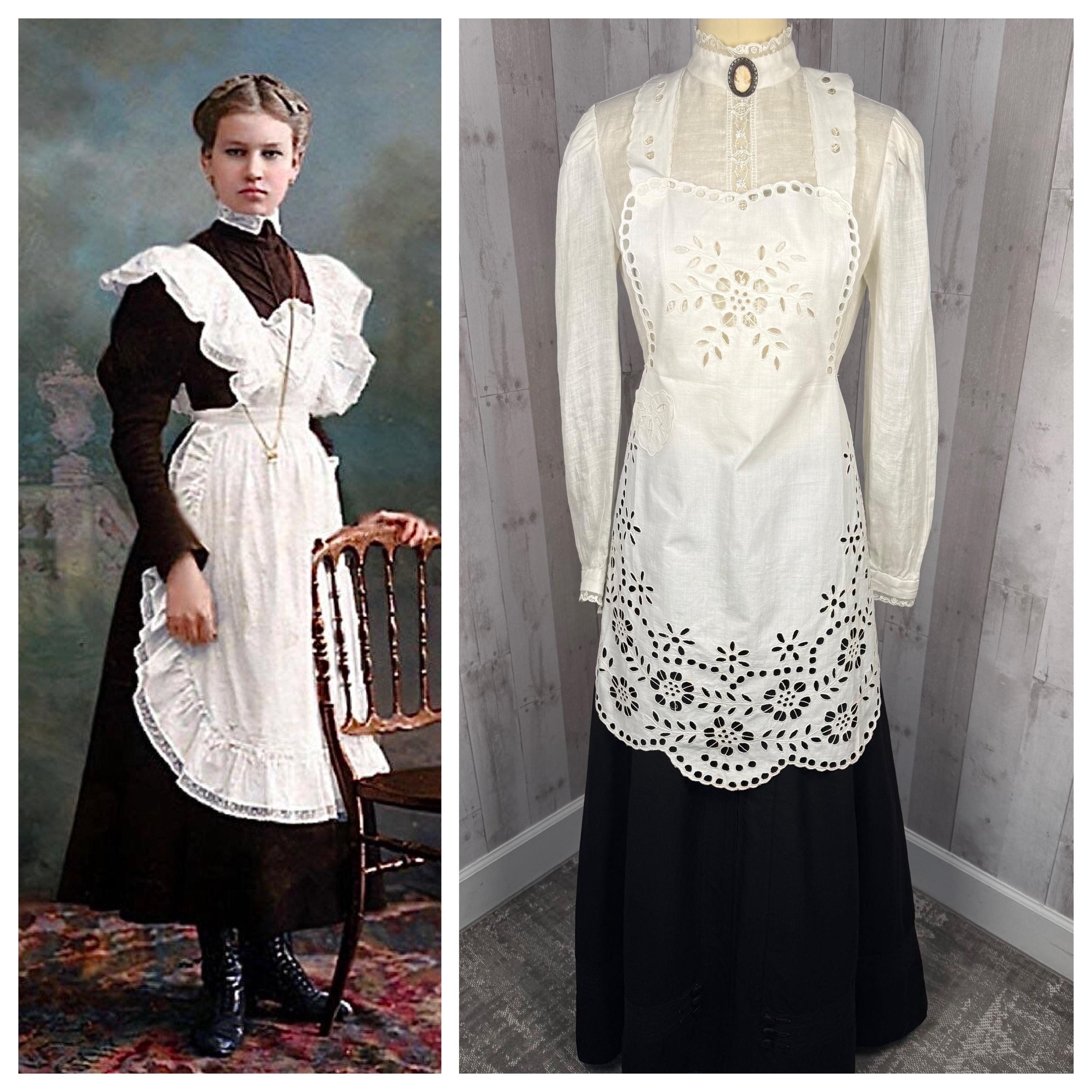 1900's maid apron - Etsy 日本