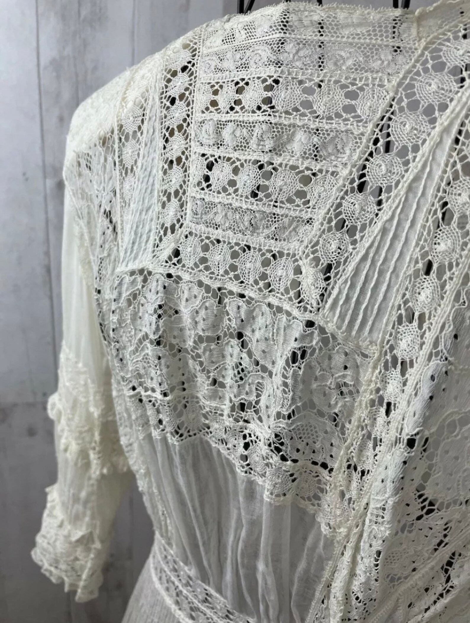 1910s Edwardian DressSheer White Batiste Cotton Lawn Dress | Etsy