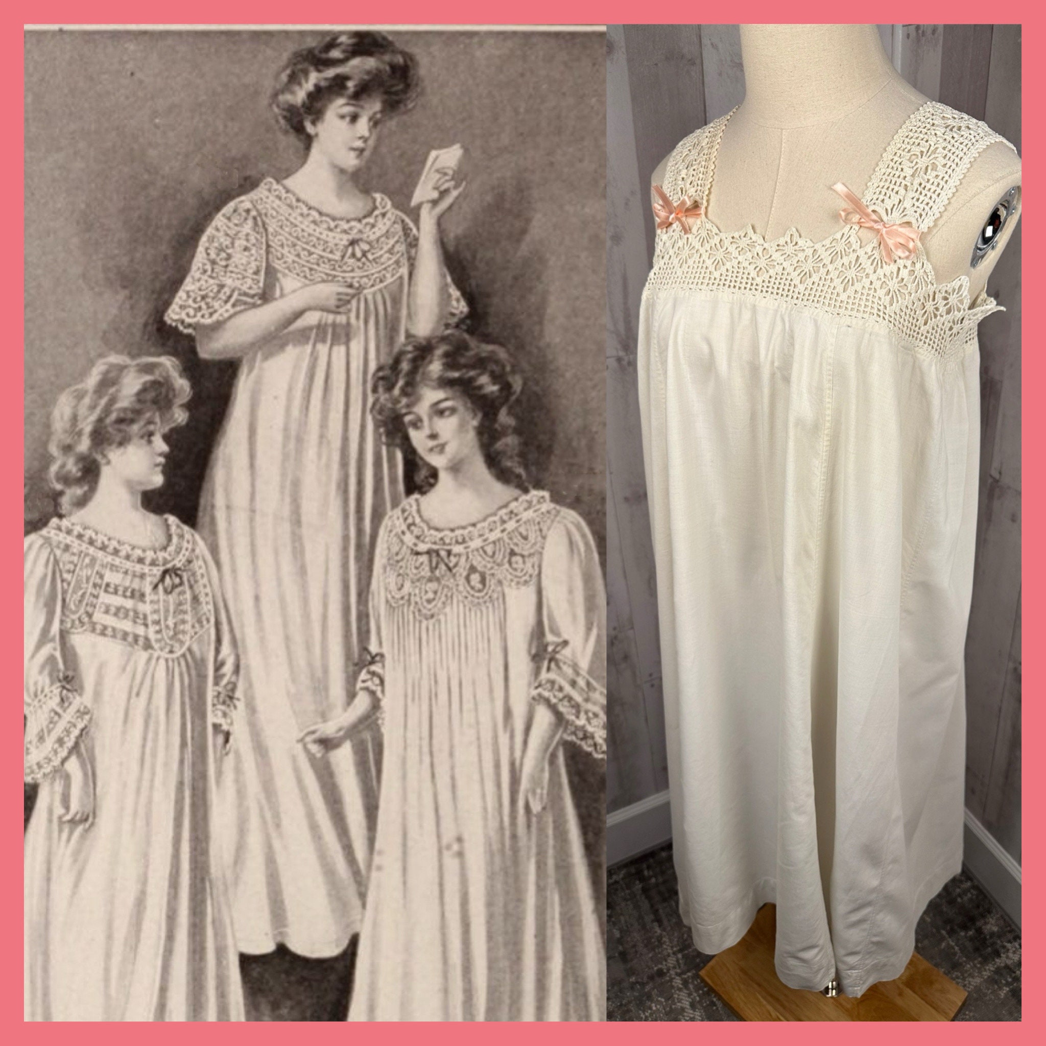 1910s Nightgown - Etsy