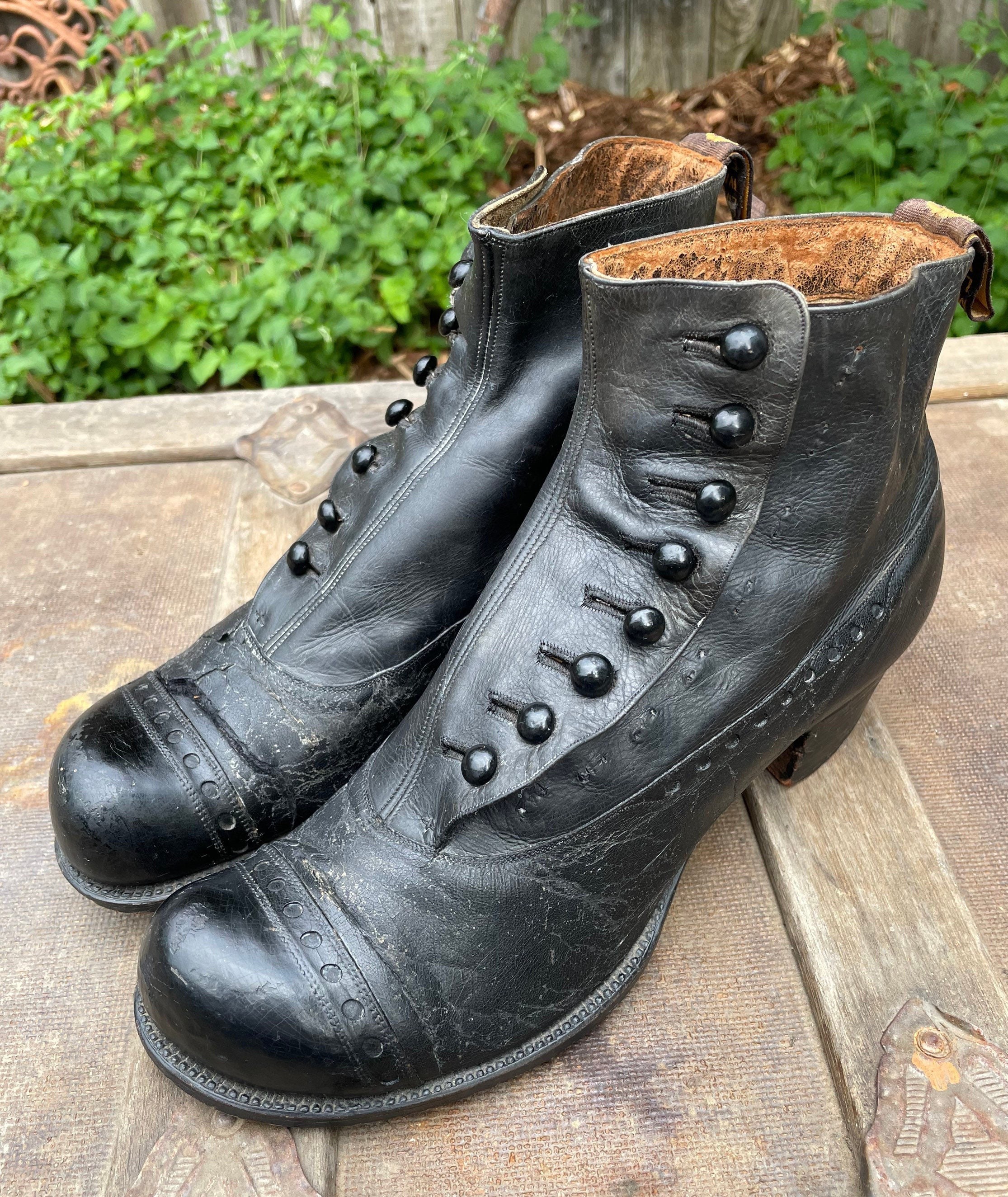 Edwardian mens boots hotsell