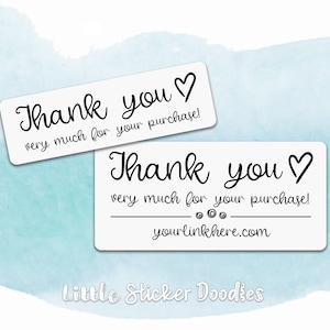 Thank you for your purchase stickers, thank you for buying labels, small business support stickers, packaging label, customer thanks sticker