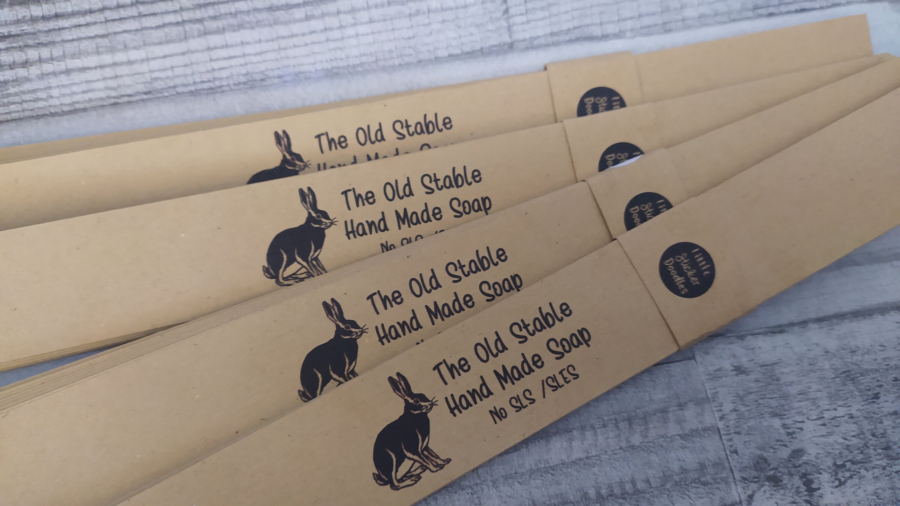 Belly bands KRAFT made to order recycled paper packaging Etsy