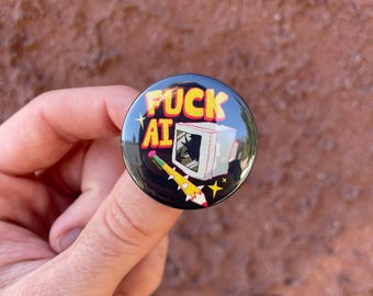 Przycisk F*#K AI